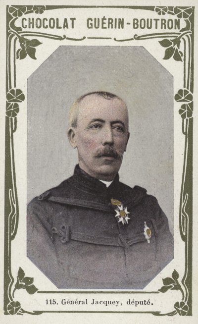 General Jacquey, stedfortreder (farget bilde) av French School