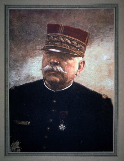 General Joseph Joffre (farge litho) av French School