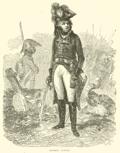 General Kleber (gravering) av French School