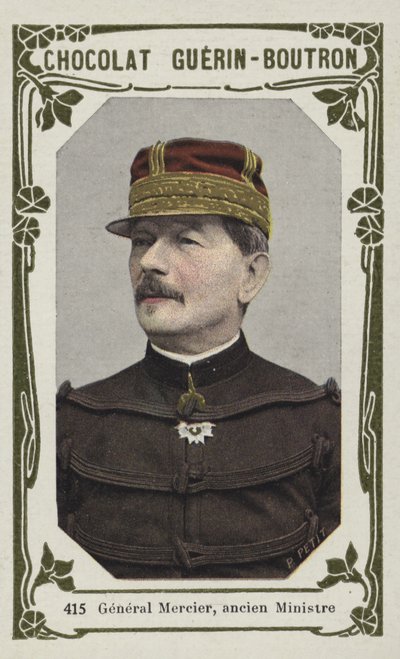 General Mercier, tidligere minister (farget bilde) av French School