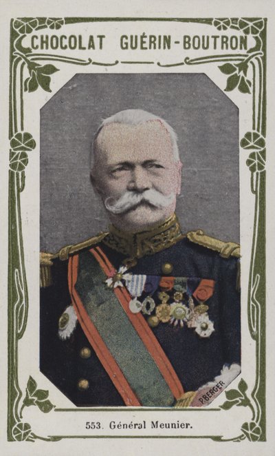 General Meunier (farget bilde) av French School