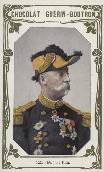 General Rau (farget bilde) av French School