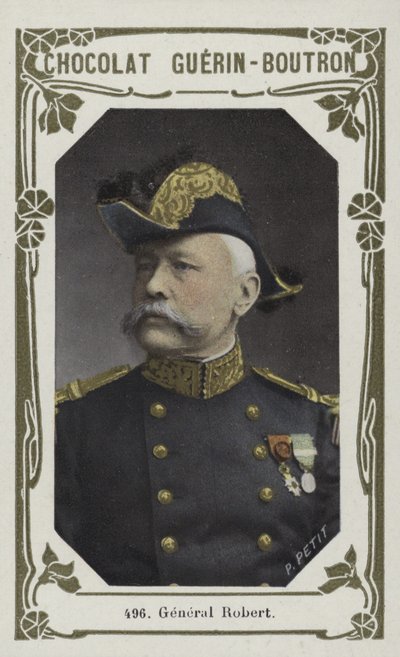General Robert (farget bilde) av French School