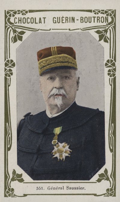 General Saussier (farget bilde) av French School