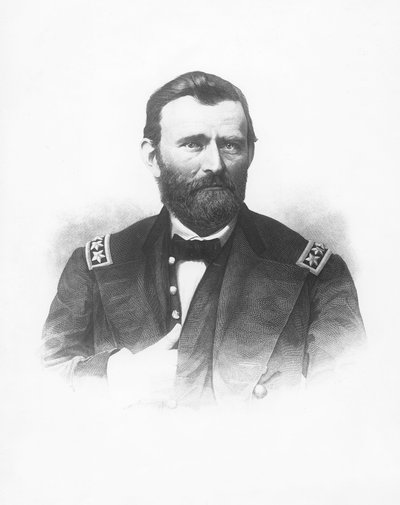 General Ulysses S. Grant (gravering) av French School