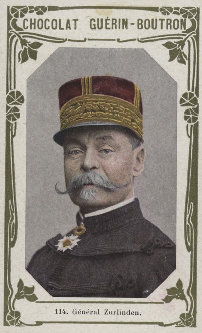 General Zurlinden (farget bilde) av French School