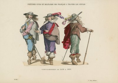 Herrer fra 1615-1630 av French School