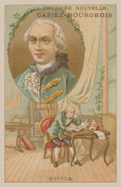 Georges-Louis Leclerc, Comte de Buffon, fransk vitenskapsmann og forfatter fra 1700-tallet av French School
