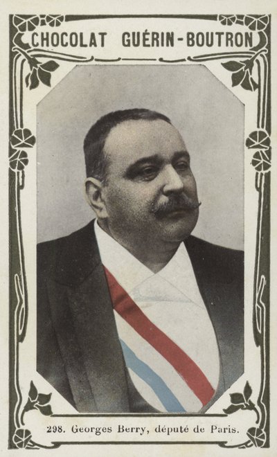 Georges Berry, MP for Paris (farget bilde) av French School