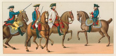 Tyskland XVIIIth Cent-kostyme av French School