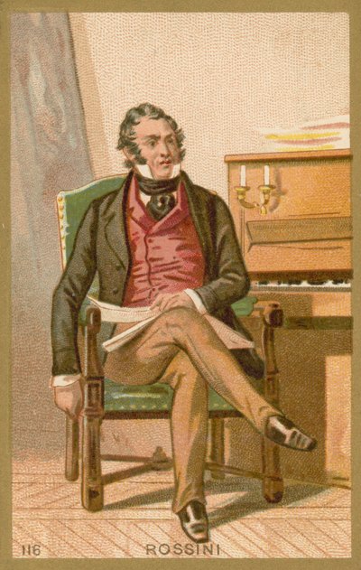 Gioachino Rossini , italiensk komponist av French School
