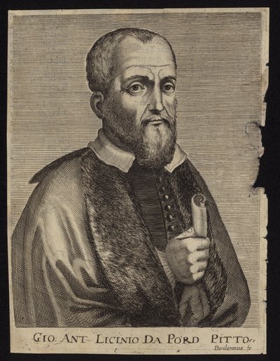 Giovanni Antonio de Sacchis kalte Il Pordenone av French School