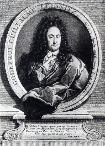 Gottfried Wilhelm Leibniz av French School