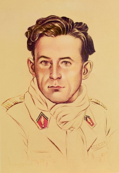 Storhertuginne Anastasia Mihailovna (1860-1922) av Russland gjennomgår et fransk regiment, forside av Le Petit Journal, 6. oktober 1912 av French School