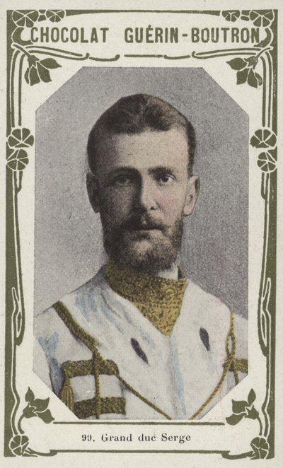 Storhertug Serge (farget bilde) av French School