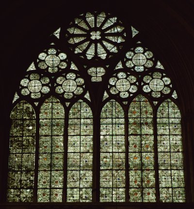 Vindu i Grisaille-stil av French School