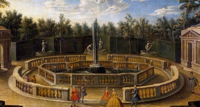 Grove of Domes i Versailles av French School