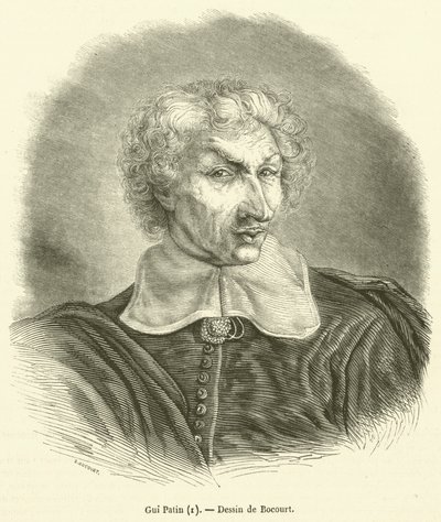 Gui Patin (gravering) av French School