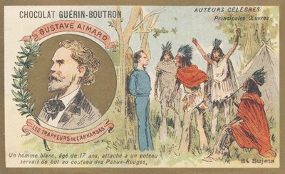 Gustave Aimard (1818-1883), fransk forfatter, forfatter av «Les trappers de l