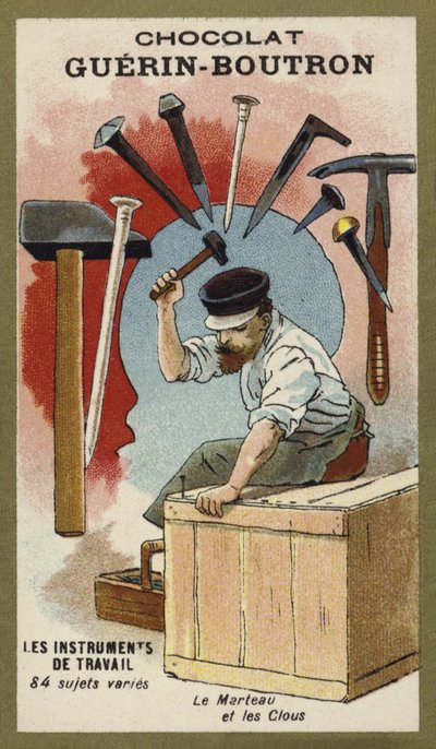 Hammer og spiker av French School