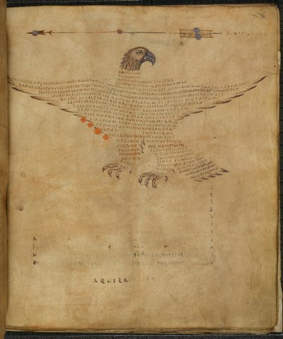 Harley 647, f.7 Illustrasjon av stjernebildet 