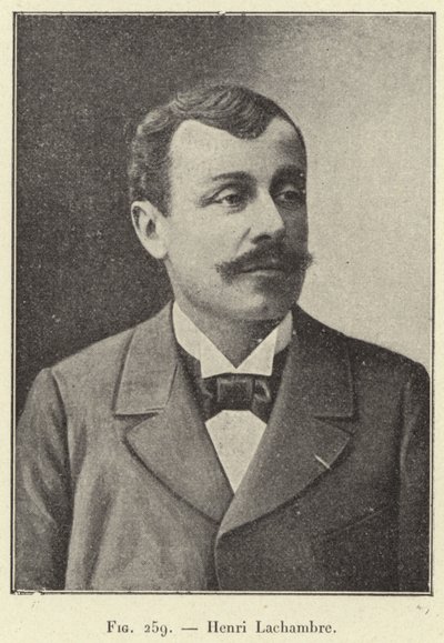 Henri Lachambre (gravering) av French School
