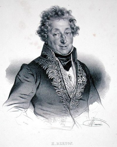 Henri Montan Berton (1767-1844) gravert av Francois Seraphin Delpech (1778-1825) (litho) av French School