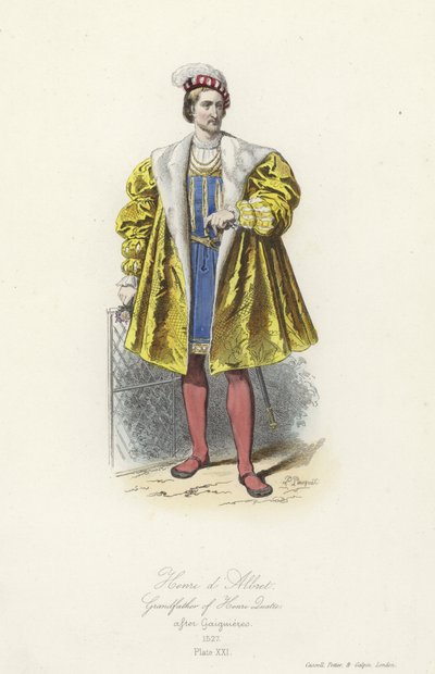 Henrik II av Navarra, bestefar til Henrik IV av Frankrike av French School