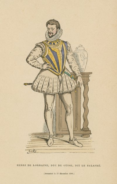 Henry I, hertug av Guise av French School
