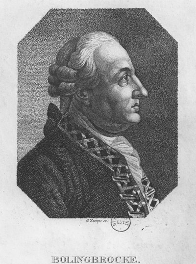 Henry St John, Lord Bolingbroke (gravering) av French School