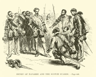Henry av Navarra og de skotske vaktene av French School