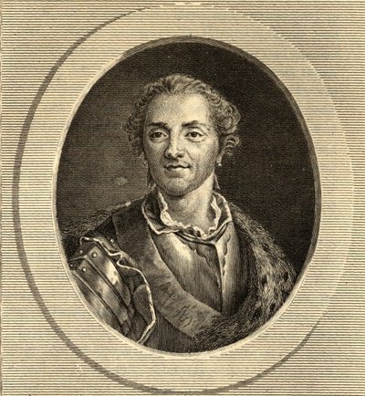 Hermann Maurice (1696-1750) greve av Sachsen av French School