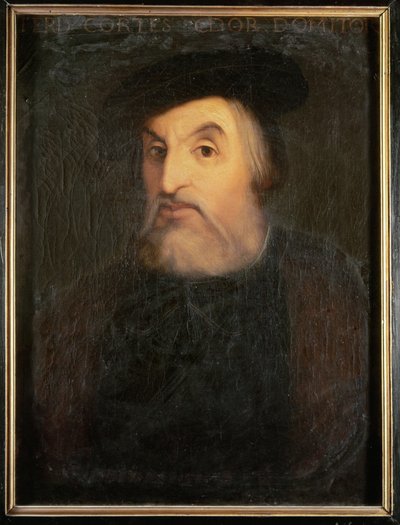 Hernan Cortez, Conquistador, oppdager av French School