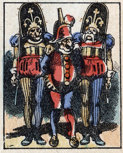 Historie om Dr. Pulcinella (Polichinelle). Tregravering av Imaging Pellerin - Epinal, sd. Sent på 1800-tallet. av French School