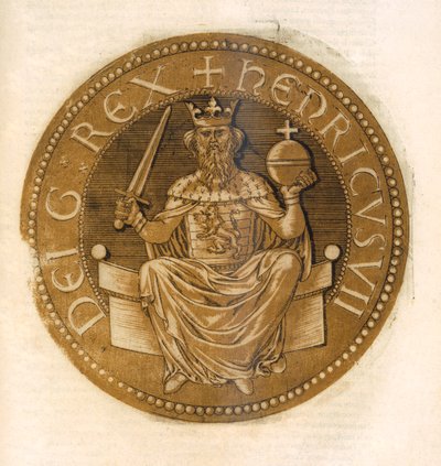 Den hellige romerske keiser Henrik VII av French School