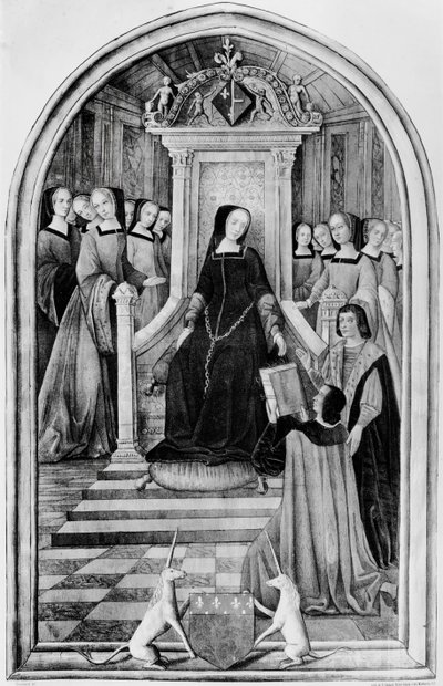 Homage til Louise de Savoie (1476-1531) ved Amiens i 1518, fra 
