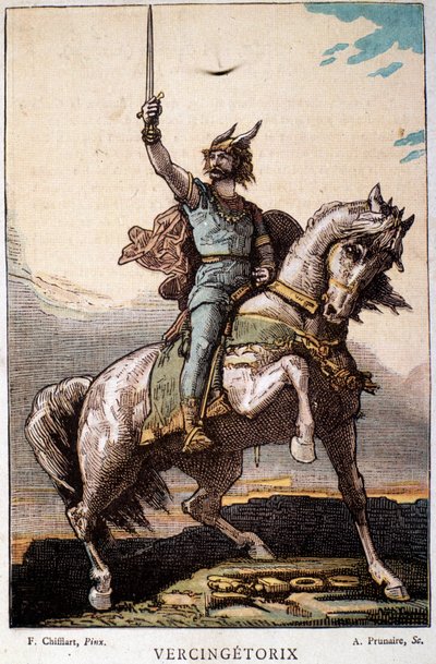 Hesteryggen Vercingetorix av French School