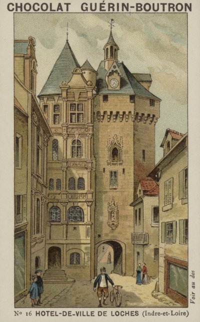Rådhuset i Loches, Indre-et-Loire av French School