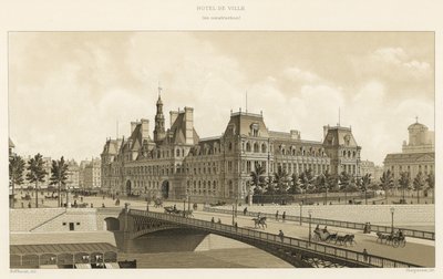 Rådhuset, under bygging av French School