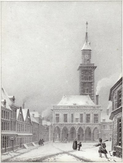 Rådhuset i Bapaume av French School