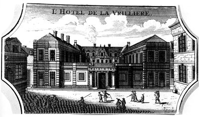 Hotel de la Vrilliere, Paris av French School