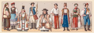 Ungarn og Kroatia kostyme av French School