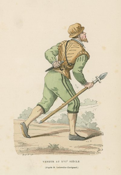 Huntsman, 1500-tallet av French School