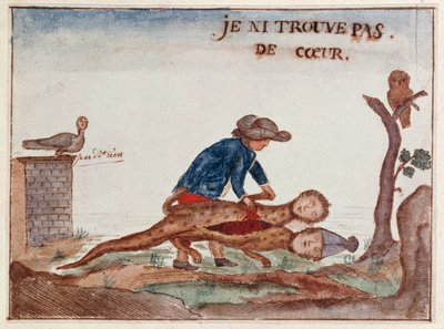 Jeg kan ikke finne noe hjerte, 1789 av French School