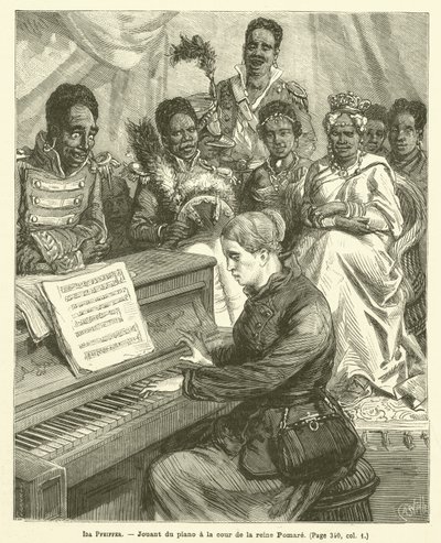 Ida Pfeiffer (gravering) av French School