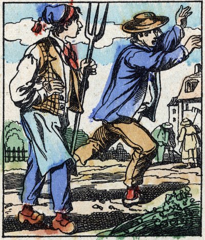 Illustrasjon av fortellingen “” The Devil