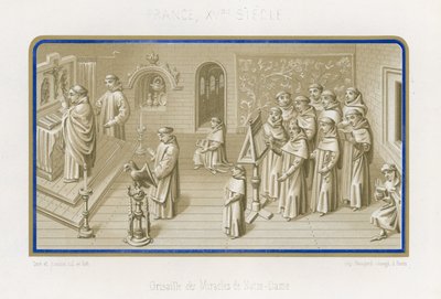 Bilde i grisaille fra The Miracles of Our Lady av French School