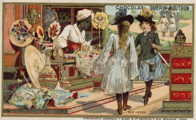 I India (chromolitho) av French School