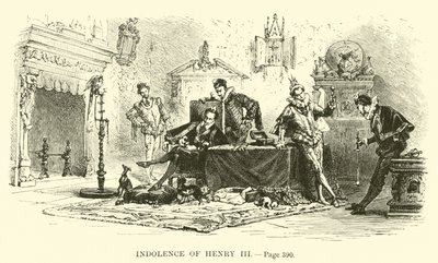 Indolens av Henry III av French School