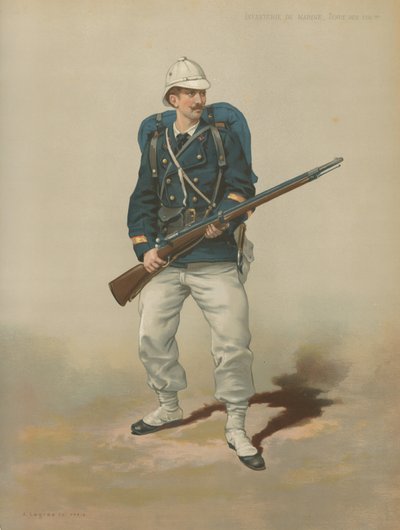 Marines, Colies kjole av French School
